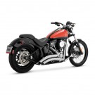 V&H Big Radius 2-2 PCX - Chrome - Softail 87-17 thumbnail
