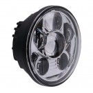 Budget LED Lykteinnsats - Chrome - 5-3/4