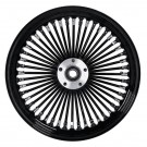 Fat Spoke 48 - 3,5x16 - Svart/Svart - Bak thumbnail