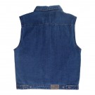 MCS Denim Vest - Mørk Blå thumbnail