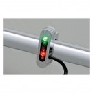 Alpha Micro LED Indikatorhus - Chrome thumbnail