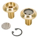 Lowbrow Radius Veihusvetilasjonsbolter - Messing - TC/M8 99-24 thumbnail