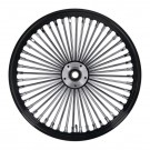 Fat Spoke 48 - 2,5x19 - Svart - Front - Singel Skive thumbnail