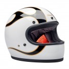 Gringo Gloss White / Black Flames thumbnail