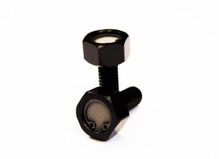 Deathtrap Customs Veivhusventilasjonsbolter - Svart - BT 99-17