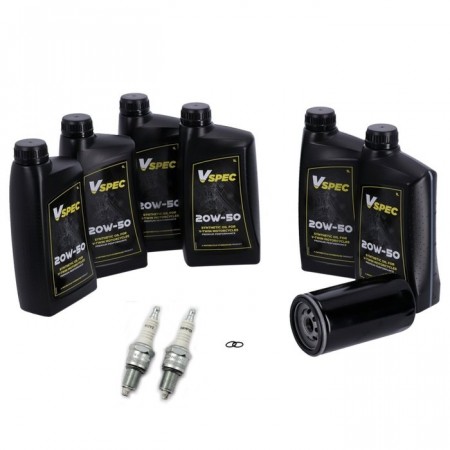 Total Syntetisk Servicesett - Svart - DY 91-98