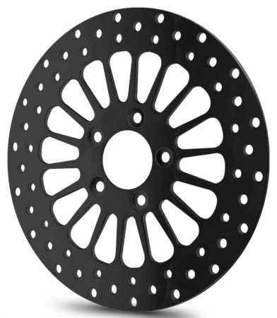 Super Spoke Bremseskive - Rustfri Svart - Bak - 11-1/2