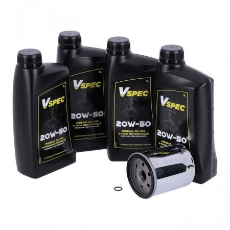 Motor Servicesett - Chrome - FL 80-98