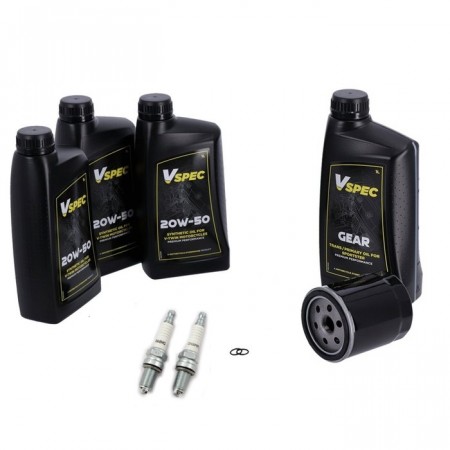 Total Syntetisk Servicesett - Svart - XL 86-22