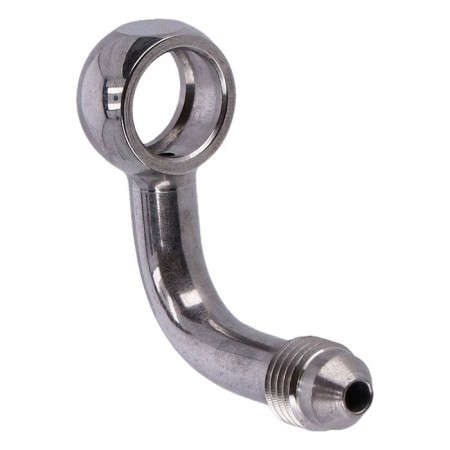 Banjokobling - 7/16 - 90Grader - Rustfri