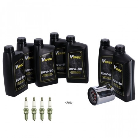 Total Syntetisk Servicesett - Chrome - FL 17-25