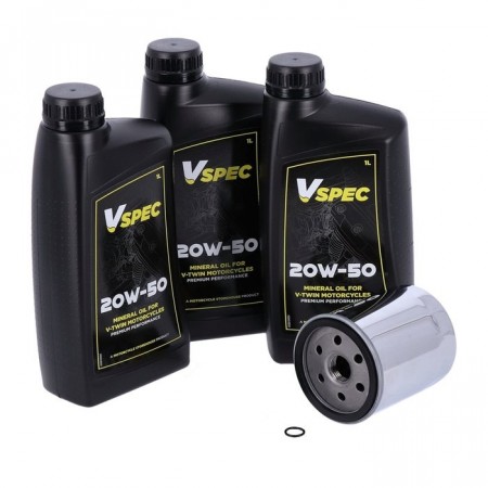 Motor Basic Servicesett - Chrome - XL 86-22