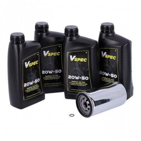 Motor Basic Servicesett - Chrome - DY 91-98