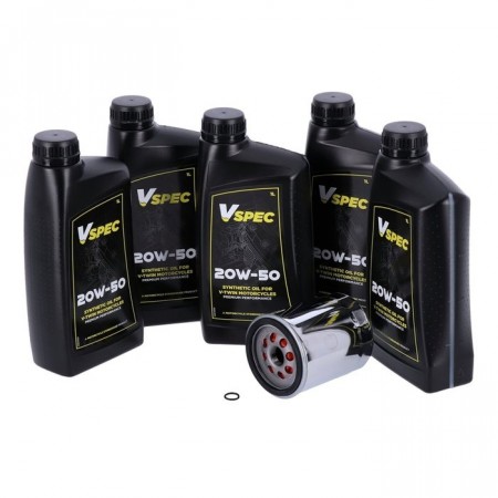 Motor Syntetisk Servicesett - Chrome - ST M8 18-25