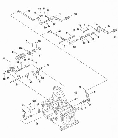 O-Ring Shiftergjennomføring