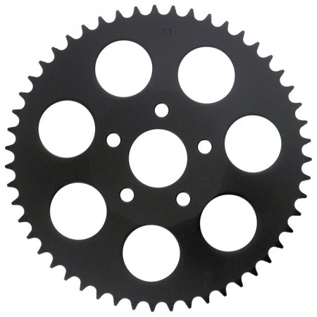 Bakdrev Svart - 6mm Offset - 51T - BT/XL 73-85 - TILBUD