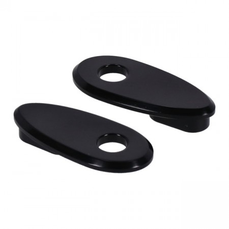 Blinklys Adapterplate - Svart