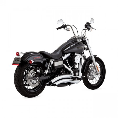 V&H Big Radius PCX - Chrome - Dyna 06-17