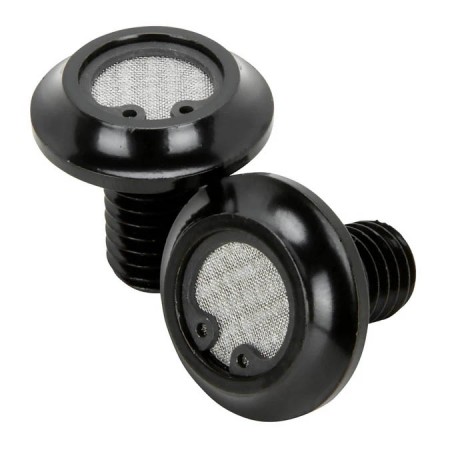 Lowbrow Radius Veihusvetilasjonsbolter - Svart - TC/M8 99-24