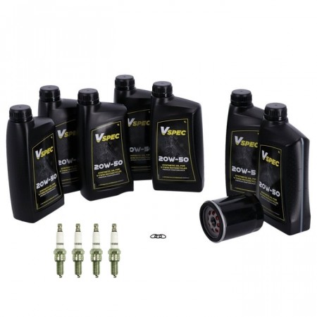 Total Syntetisk Servicesett - Svart - FL 17-25