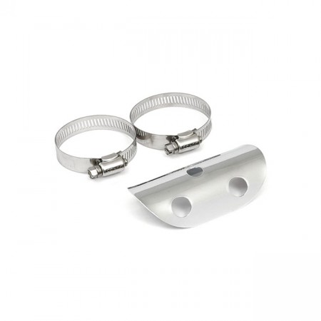 Hullboret Varmeskjold - Chrome - 4