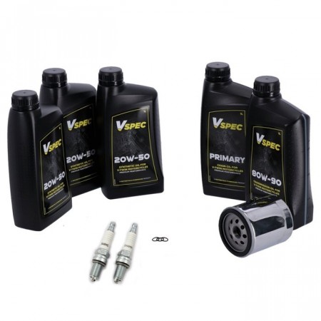 Total Syntetisk Servicesett - Chrome - DY 99-17